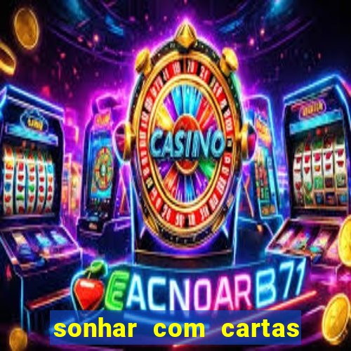 sonhar com cartas de baralho no chao